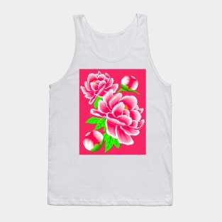 Prosperous Peony Tank Top